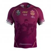 Maillot Queensland Maroons 1 Rugby 2019 Conmemorative