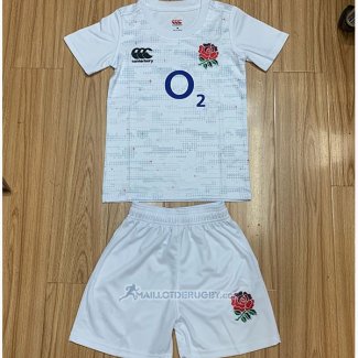 Maillot Enfant Kits Angleterre Rugby 2019-2020 Blanc