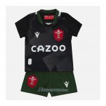 Maillot Enfant Kits Pays de Galles Rugby 2022 Exterieur