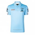 Maillot Polo Cronulla Sutherland Sharks Rugby 2026 Bleu