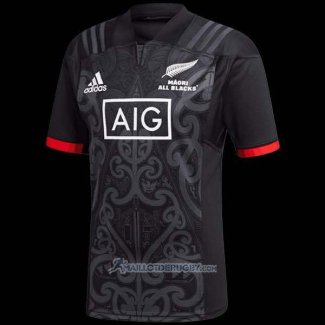 Maillot Nouvelle-Zelande Maori All Blacks Rugby 2019 Domicile