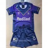 Maillot Enfant Kits Melbourne Storm Rugby 2021 Domicile