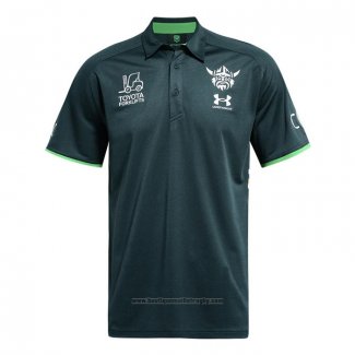 Maillot Polo Canberra Raiders Rugby 2026 Vert