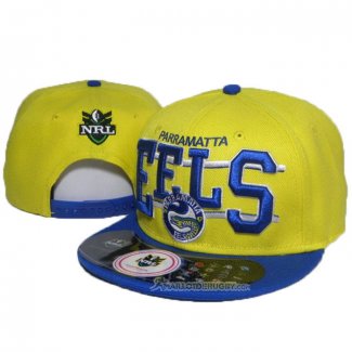 NRL Snapback Casquette Parramatta Eels Jaune