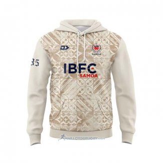 Sweats A Capuche Samoa Rugby Crema