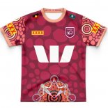 Maillot Enfant Queensland Maroons Rugby 2024 Indigene  Maillot Enfant Queensland Maroons Rugby 2024 Indigene