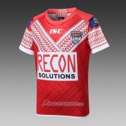 Maillot Enfant Tonga Rugby 2018-2019 Rouge