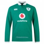 Maillot Irlande Manches Longue Rugby 2025-2026 Domicile
