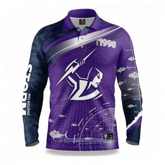 Maillot NRL Melbourne Storm Rugby 2022 Fish Finder