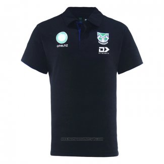 Maillot Polo Nouvelle-zelande Warriors Rugby 2025 Noir