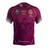 Maillot Queensland Maroons 1 Rugby 2019 Conmemorative