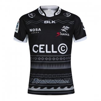 Maillot Sharks Rugby 2016-2017 Domicile