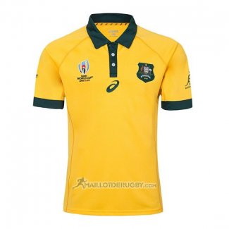 Maillot Australie Rugby RWC 2019 Jaune