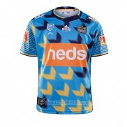 Maillot Gold Coast Titans 9s Rugby 2020 Bleu