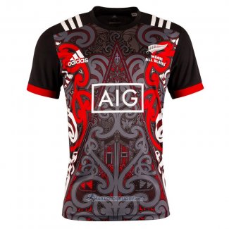 Maillot Nouvelle-Zelande Maori All Blacks Rugby 2019 Entrainement