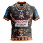 Maillot Wests Tigers Rugby 2025 Indigene