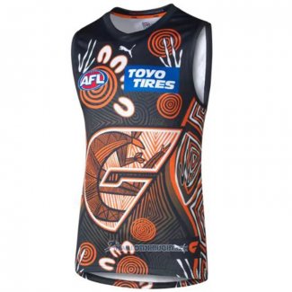 Maillot GWS Giants AFL 2024 Indigene