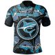 Maillot Polo Cronulla Sutherland Sharks Rugby 2021 Indigene