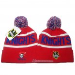 NRL Bonnet Newcastle Knights Rouge