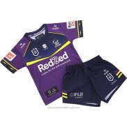 Maillot Enfant Melbourne Storm Rugby 2026 Domicile
