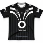 Maillot Enfant Nouvelle-zelande Warriors Rugby 2025 Entrainement Noir