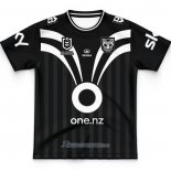 Maillot Enfant Nouvelle-zelande Warriors Rugby 2025 Entrainement Noir