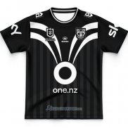 Maillot Enfant Nouvelle-zelande Warriors Rugby 2025 Entrainement Noir