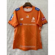 Maillot Fiji Drua Rugby 2026 Entrainement Orange