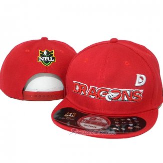 NRL Snapback Casquette Dragons Rouge