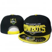 NRL Snapback Casquette North Queensland Cowboys Noir Jaune