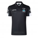 Maillot Polo Cronulla Sutherland Sharks Rugby 2026 Noir