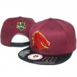 NRL Snapback Casquette Brisbane Broncos Fuchsia