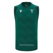 Debardeur Pays De Galles Rugby 2026 Entrainement Vert
