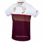 Maillot Polo Brisbane Broncos Rugby 2025 Domicile
