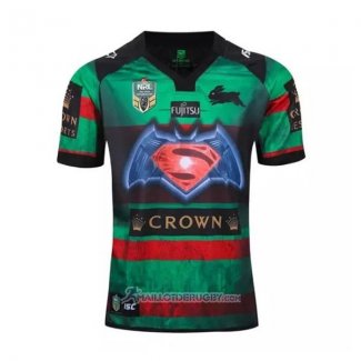 Maillot South Sydney Rabbitohs Rugby 2016 Superman vs Batman