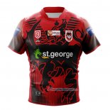 Maillot St George Illawarra Dragons 9s Rugby 2020-2021 Heros