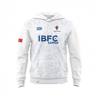 Sweats A Capuche Samoa Rugby Blanc
