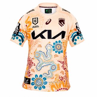 Maillot Brisbane Broncos Rugby 2026 Indigene