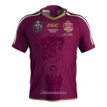 Maillot Queensland Maroons 9 Rugby 2019 Conmemorative