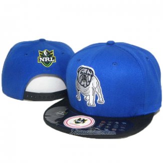 NRL Snapback Casquette Canterbury Bankstown Bulldogs Bleu