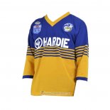 Maillot Parramatta Eels Manches Longue Rugby 1989 Retro