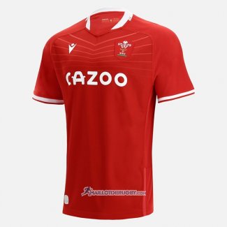 Maillot Pays De Galles Rugby 2021-2022 Domicile