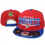 NRL Snapback Casquette Newcastle Knights Rouge Bleu