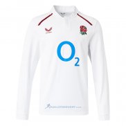 Maillot Angleterre Manga Larga Rugby Domicile Classic