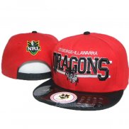 NRL Snapback Casquette Dragons Rouge