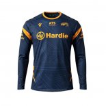 Maillot Parramatta Eels Manches Longues Rugby 2026 Bleu