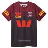 Maillot Queensland Maroons Rugby 2024 Entrainement Noir  Maillot Queensland Maroons Rugby 2024 Entrainement Noir