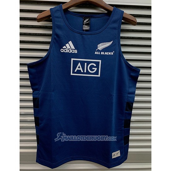 Debardeur Nouvelle-Zelande All Blacks Rugby 2019 Bleu ...