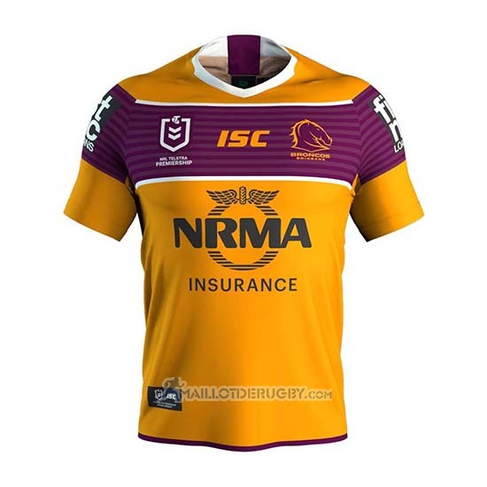 Brisbane Broncos Away Jersey Kids Size 8 Available NRL 30 Years Logo ISC SALE 18 